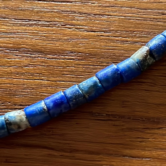 Lapis & Carnelian Necklace - Picture 3 of 6